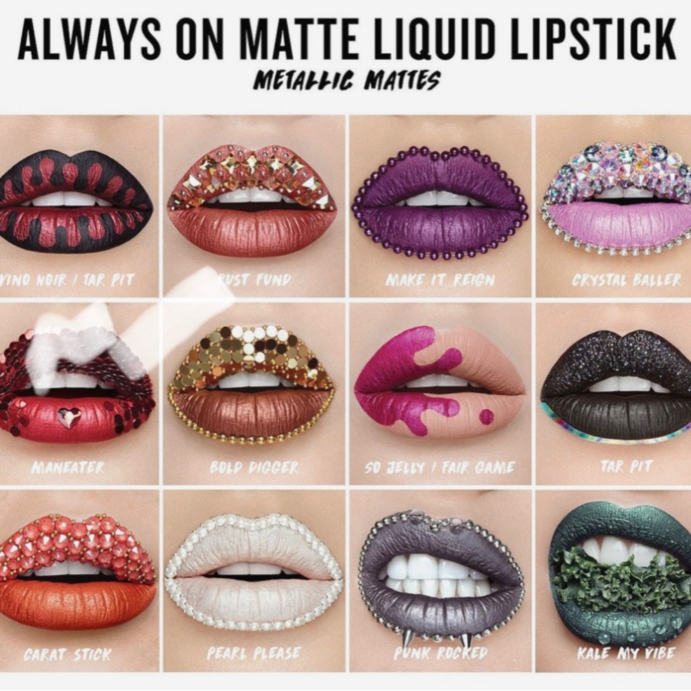 NEW Smashbox Always On Liquid Lipstick set of TWO - Picture 9 of 10